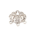 Zinc Alloy Safety Lock Charm Pendant No.327027 for DIY Necklace Bracelet Jewelry Making view 2