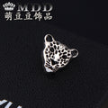 European American Vintage Leopard Head Brooch Shirt Suit Lapel Pin Unisex Clothing Accessory view 3