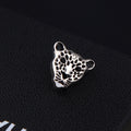 European American Vintage Leopard Head Brooch Shirt Suit Lapel Pin Unisex Clothing Accessory view 4