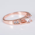 Creative Elegant Zircon Ring For Women, Fashion Versatile Statement Finger Jewelry Accessory view 5