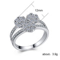 Gilded Shiny Minimalist Ring For Women, Japanese Korean Style Fashion Jewelry view 5