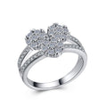 Gilded Shiny Minimalist Ring For Women, Japanese Korean Style Fashion Jewelry view 1
