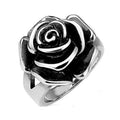 European Vintage Personality Rose Flower Women's Ring Simple Fashion Index Finger Jewelry view 1