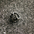 European Vintage Personality Rose Flower Women's Ring Simple Fashion Index Finger Jewelry view 3