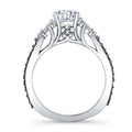 European American Hollow Creative Zircon Copper Ring For Women Fashion Finger Jewelry view 2