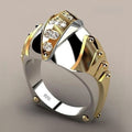 Creative Gold Fish Mouth Shape Ring For Men Cross Border Fashion Finger Jewelry Accessory view 5