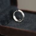 Korean Style Two Tone Micro Pave Zircon Couple Ring Set For Men And Women Fashion Bands view 3