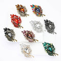 Alloy Rhinestone Glass Brooch Pin For Women's Clothing Accessories view 1