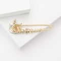 Alloy Crystal Rhinestone Brooch Pin For Premium Suit Accessories view 3