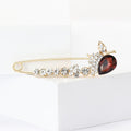 Alloy Crystal Rhinestone Brooch Pin For Premium Suit Accessories view 1