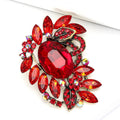 Alloy Medium Glass Brooch For Women's Suits And Formal Dresses view 3