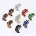 Alloy Rhinestone Large Glass Brooch Pin For Shawls And Cardigans view 1