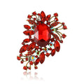 Alloy Glass Brooch Pin For Women's Coats And Apparel view 5