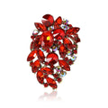 Alloy Rhinestone Glass Brooch Pin For Women Suits And Dresses view 5