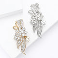 Alloy Rhinestone Flower Brooch Pin For Suits And Apparel Accessories view 3