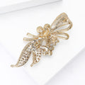 Alloy Rhinestone Flower Brooch Pin For Suits And Apparel Accessories view 4