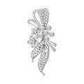 Alloy Rhinestone Flower Brooch Pin For Suits And Apparel Accessories view 2
