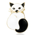 Alloy Enamel Fox Brooch For Cartoon Animal Clothing Accessories view 1