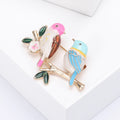 Alloy Cute Bird Brooch Pin For Coats Shirts And Shawls view 2