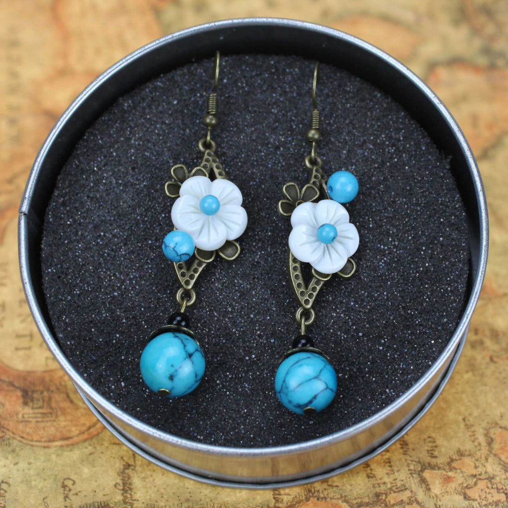 37×18mm Curved Flower Bracelet Connector Charm