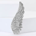 Alloy Rhinestone Angel Wing Brooch Pin For Women's Suits view 2