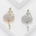 Rhinestone Alloy Brooch Pin For Elegant Women's Suit Accessories view 2