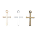 Zinc Alloy Cross Charm Pendant No.149642 for DIY Necklace Bracelet Jewelry Making view 5