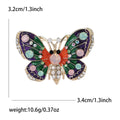Alloy Enamel Butterfly Brooch Pin For Women Suits And Sweaters view 4
