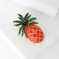 Alloy Enamel Pineapple Brooch For Cardigan And Student Apparel view 3