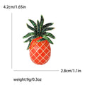 Alloy Enamel Pineapple Brooch For Cardigan And Student Apparel view 5