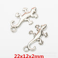 Zinc Alloy Gecko Charm Pendant No.305412 for DIY Necklace Bracelet Jewelry Making view 5