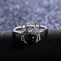 Creative Artificial Pearl Spider Ring For Women, Korean Street Style Fashion Insect Finger Ring view 4