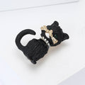 Alloy Enamel Cat Brooch Pin For Women Suit And Coat Decoration view 2