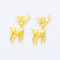 Zinc Alloy Deer Charm Pendant for DIY Necklace Bracelet Jewelry Making view 4
