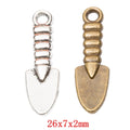 Zinc Alloy Shovel Charm Pendant No.343090 for DIY Necklace Bracelet Jewelry Making view 1