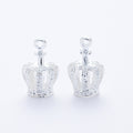 Zinc Alloy Crown Charm Pendant No.423222 for DIY Necklace Bracelet Jewelry Making view 3