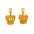 Zinc Alloy Crown Charm Pendant No.423222 for DIY Necklace Bracelet Jewelry Making view 5