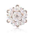 Alloy Pearl Brooch Pin For Women's Suit And Cardigan Decoration view 5