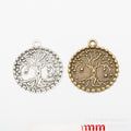 Zinc Alloy Tree Of Life Charm Pendant No.640730 for DIY Necklace Bracelet Jewelry Making view 1