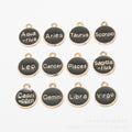 Gold Zinc Alloy Zodiac Signs Charm Pendant for DIY Necklace Bracelet Jewelry Making view 1