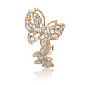 Alloy Rhinestone Butterfly Brooch For Women's Suits And Dresses view 5