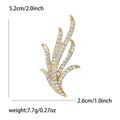 Alloy Rhinestone Daffodil Brooch Pin For Women's Apparel Decoration view 6