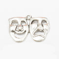 Zinc Alloy Mask Charm Pendant No.149129 for DIY Necklace Bracelet Jewelry Making view 3