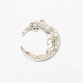 Zinc Alloy Double Moon Charm Pendant for DIY Necklace Bracelet Jewelry Making view 3
