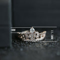 European American Copper Rose Gold Plated Crown Women Ring, Hot Selling Fashion Jewelry Accessory view 5