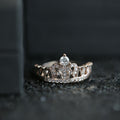 European American Copper Rose Gold Plated Crown Women Ring, Hot Selling Fashion Jewelry Accessory view 2