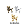 Zinc Alloy Dog Charm Pendant No.200829 for DIY Necklace Bracelet Jewelry Making view 1