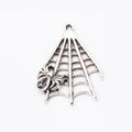 Zinc Alloy Spider Web Charm Pendant No.688126 for DIY Necklace Bracelet Jewelry Making view 3