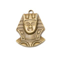 Zinc Alloy Pharaoh Head Charm Pendant for DIY Necklace Bracelet Jewelry Making view 2