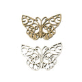 Zinc Alloy Butterfly Charm Pendant No.507841 for DIY Necklace Bracelet Jewelry Making view 4